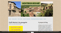 Desktop Screenshot of montbrun-bocage.com