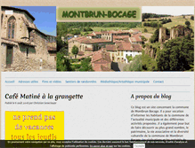 Tablet Screenshot of montbrun-bocage.com